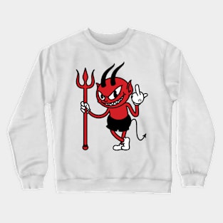 Color Little Demon Crewneck Sweatshirt